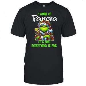 Grinch I Work At Panera Bread T-Shirt